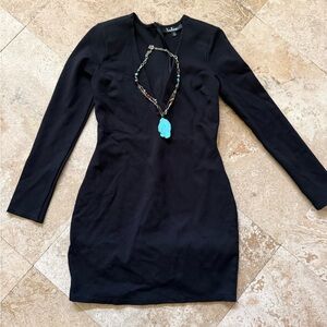 Lulus black dress size large